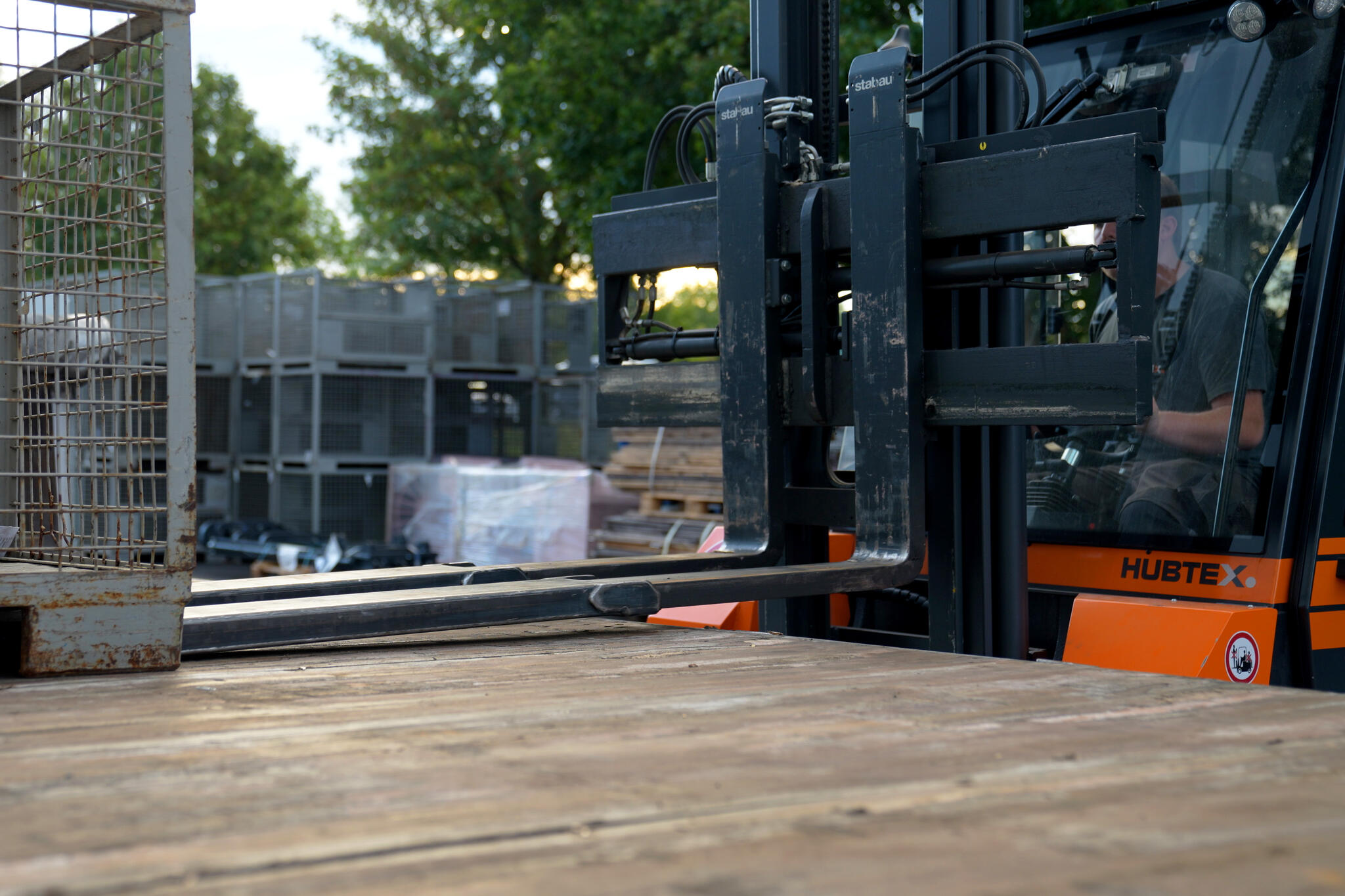 Teleskopgabel im Einsatz