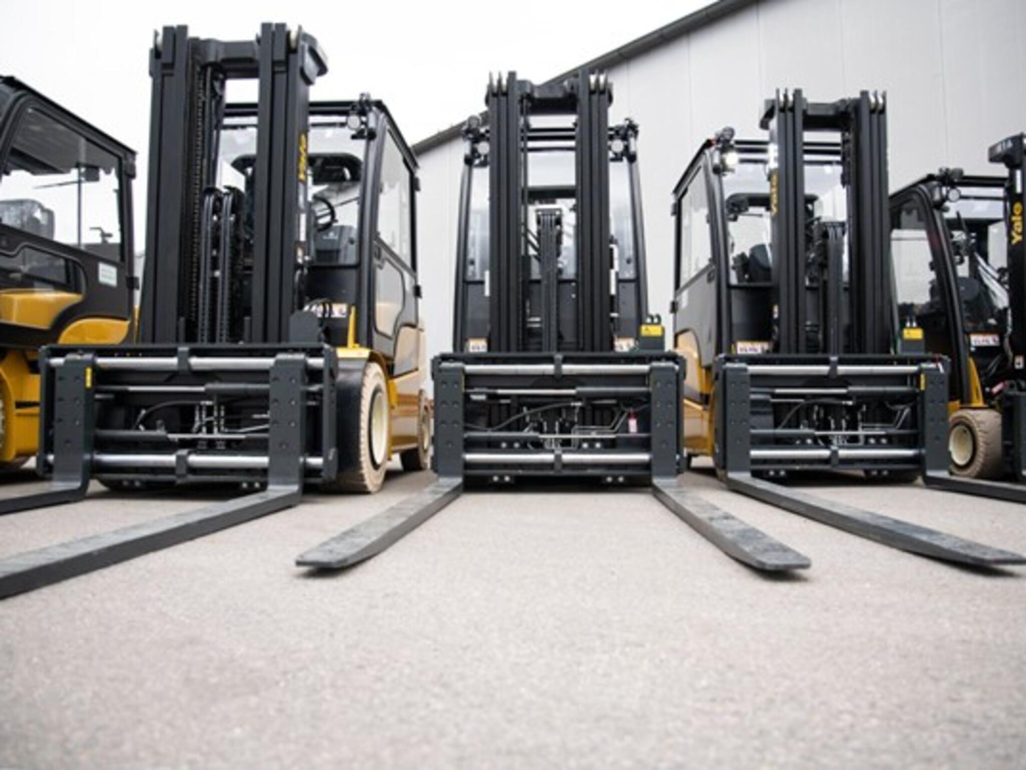 Zinkenverstellgerät wellengeführt